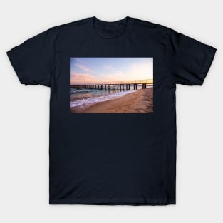 Dromana Pier, Dromana, Mornington Peninsula, Victoria, Australia T-Shirt